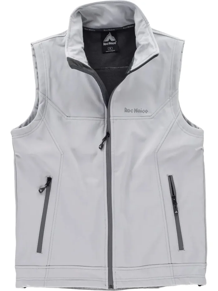 ROC NEIGE Chaleco Impermeable y Transpirable Ideal para Deporte, Aventura y Trabajo | Detalles Reflectantes y Forro Polar - Imagen 2