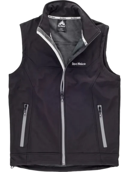 ROC NEIGE Chaleco Impermeable y Transpirable Ideal para Deporte, Aventura y Trabajo | Detalles Reflectantes y Forro Polar