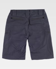 Bermuda de Trabajo Hombre Elástica Bidireccional | Multibolsillos con Cremallera, Culera Reforzada - Imagen 4
