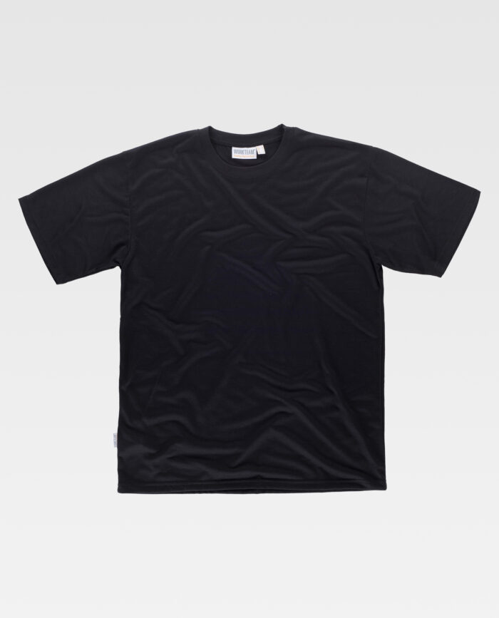 Workteam Camiseta de Alta Visibilidad de Manga Corta en poliéster. Tacto algodón. - Imagen 3