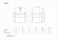 WorkTeam Polo Rojo ALTA VISIBILIDAD Combinado Manga Larga. Cintas Reflectantes Torso y Mangas. EN ISO 20471:2013 Hombre - Imagen 3