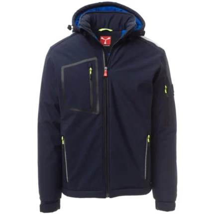 PAYPER Chaqueta Softshell Stream Pad Tricapa Acolchada: protección, abrigo y visibilidad. Eliance Helicopter