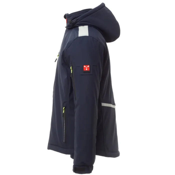 PAYPER Chaqueta Softshell Stream Pad Tricapa Acolchada: protección, abrigo y visibilidad. Eliance Helicopter - Imagen 7